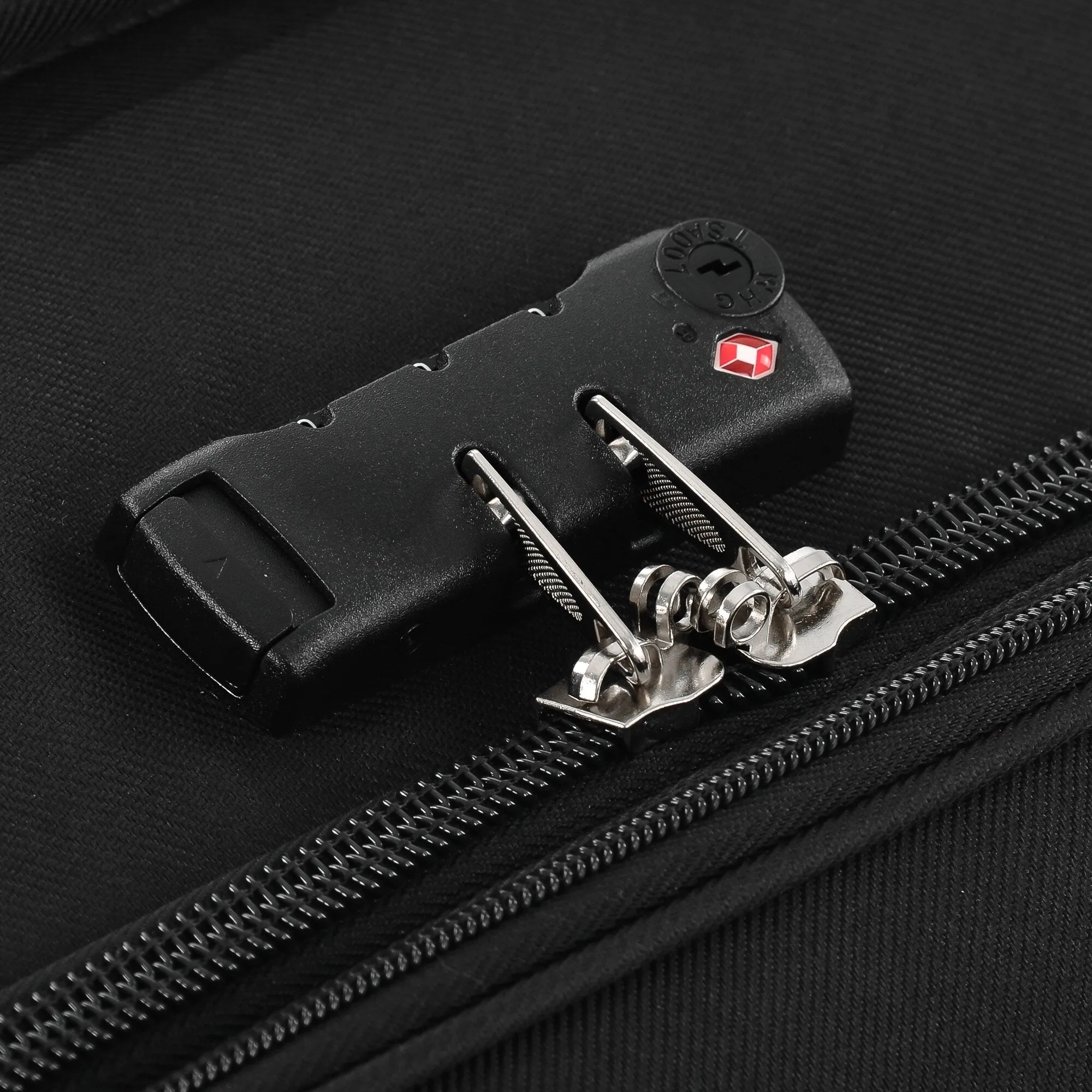 3 Piece Softside Luggage Set with TSA Lock and Spinner Wheels, Expandable Suitcase with Multi-Compartment