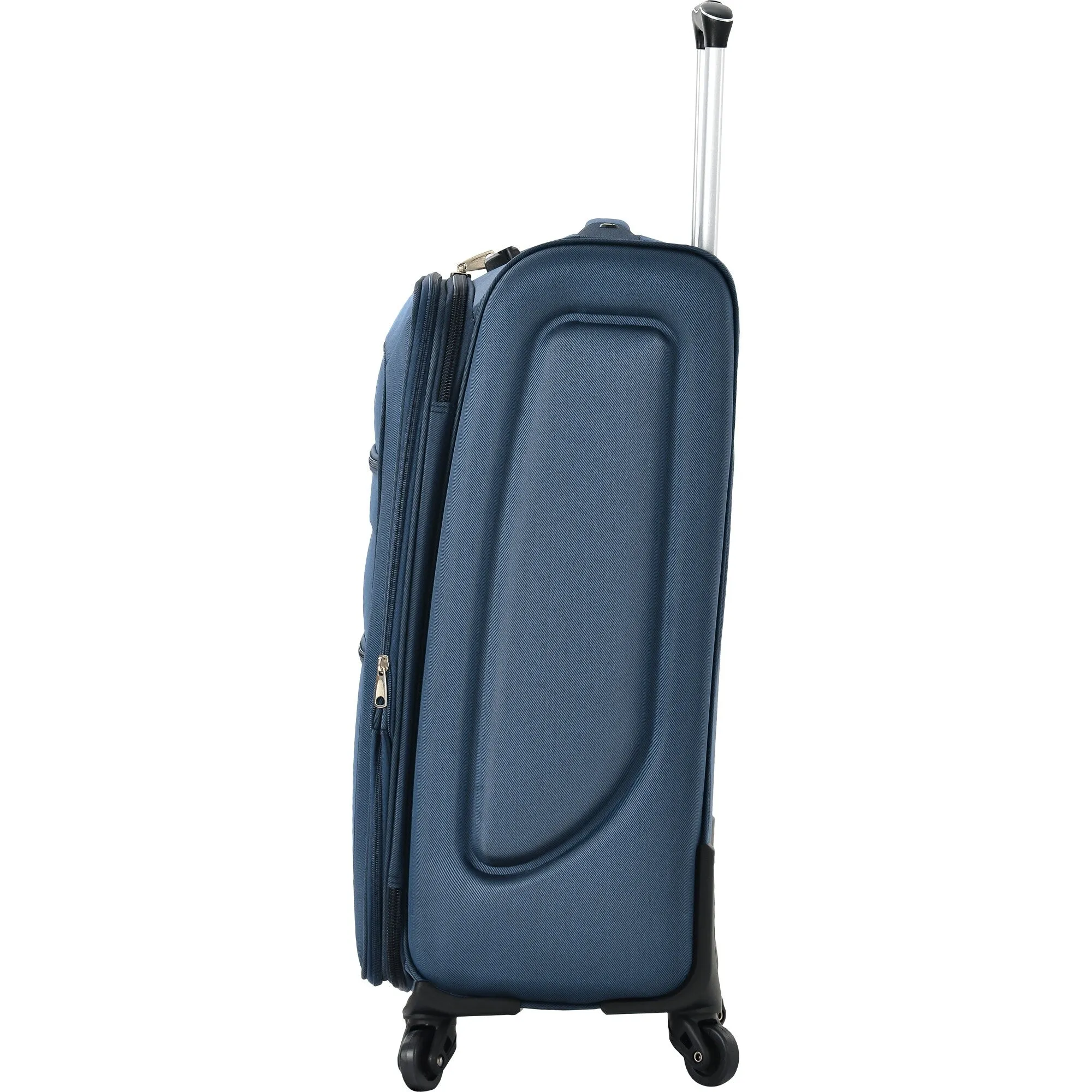 3 Piece Softside Luggage Set with TSA Lock and Spinner Wheels, Expandable Suitcase with Multi-Compartment