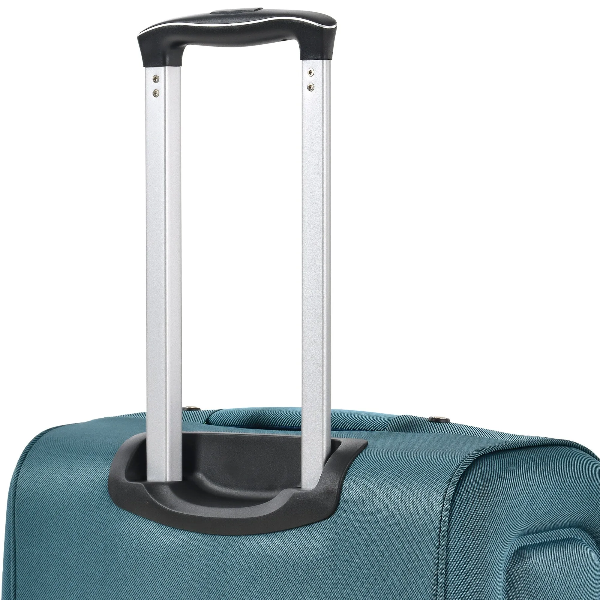 3 Piece Softside Luggage Set with TSA Lock and Spinner Wheels, Expandable Suitcase with Multi-Compartment