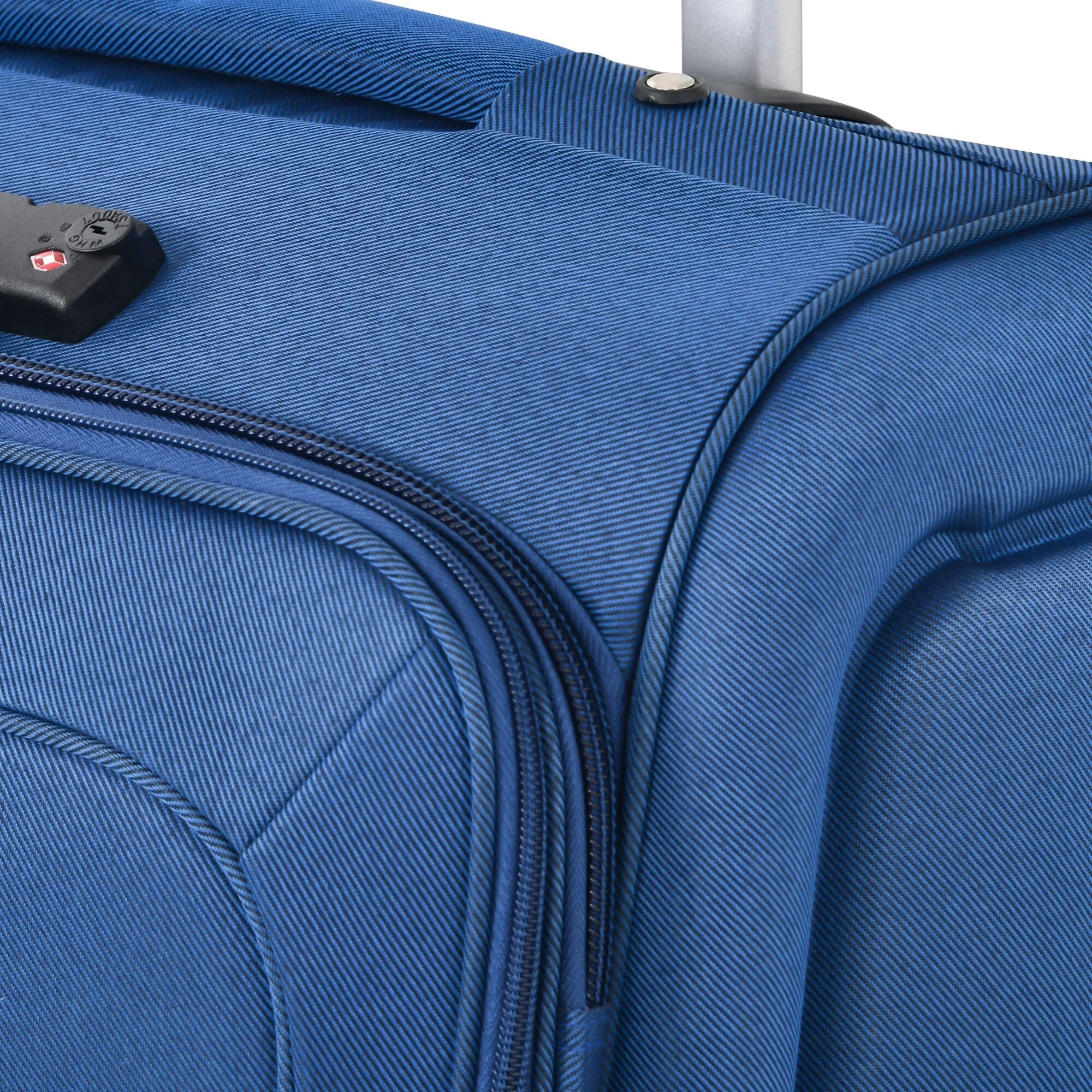 3 Piece Softside Luggage Set with TSA Lock and Spinner Wheels, Expandable Suitcase with Multi-Compartment