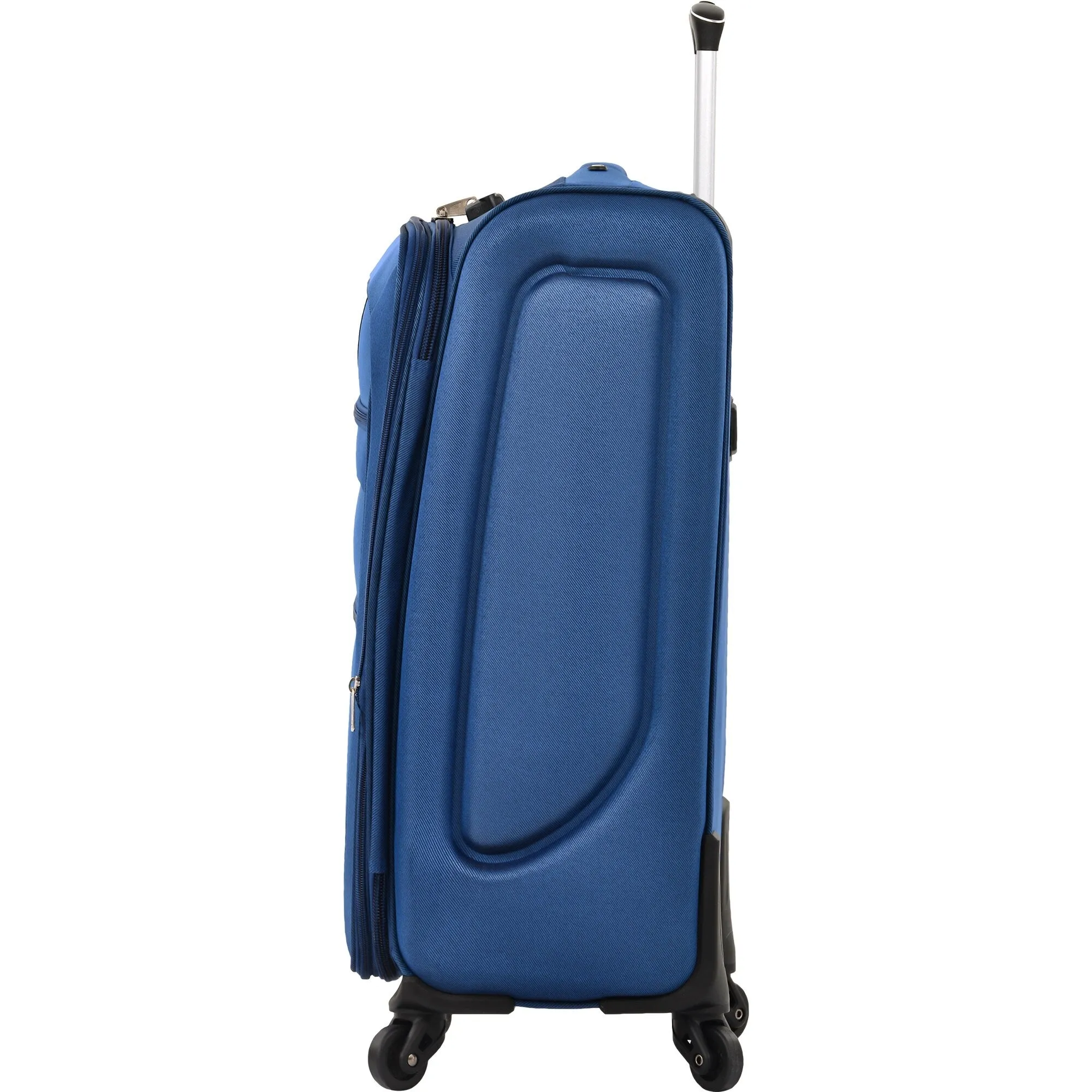 3 Piece Softside Luggage Set with TSA Lock and Spinner Wheels, Expandable Suitcase with Multi-Compartment