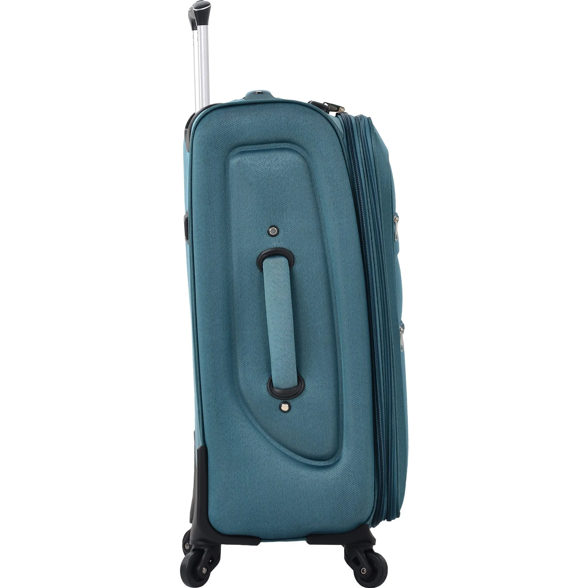 3 Piece Softside Luggage Set with TSA Lock and Spinner Wheels, Expandable Suitcase with Multi-Compartment