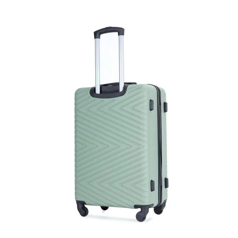 4PCS ABS Lightweight Suitcase Luggage Set with Rotating Wheels,24" and 28" with TSA Lock