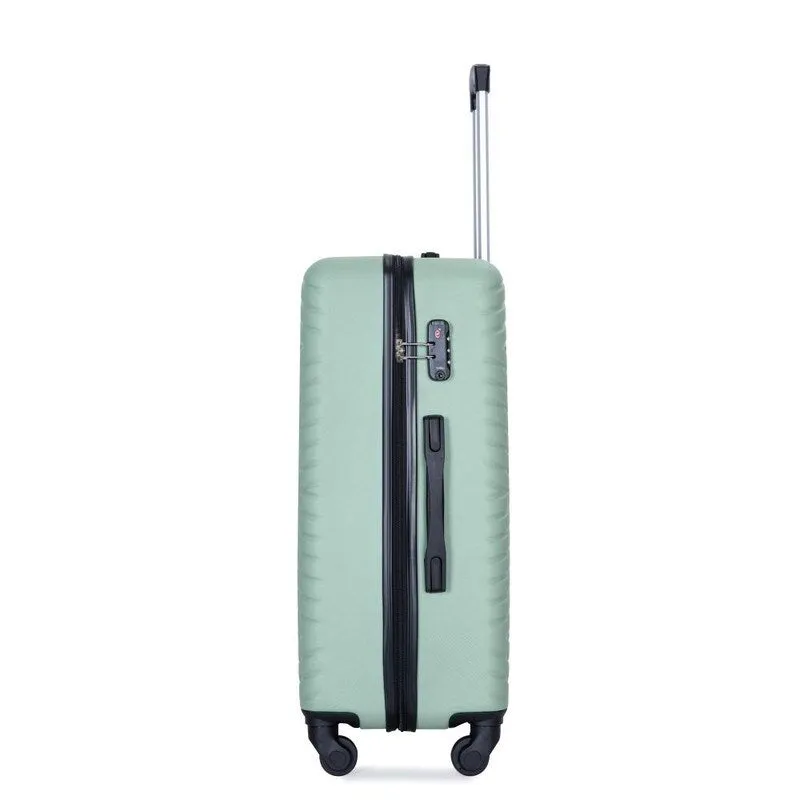 4PCS ABS Lightweight Suitcase Luggage Set with Rotating Wheels,24" and 28" with TSA Lock