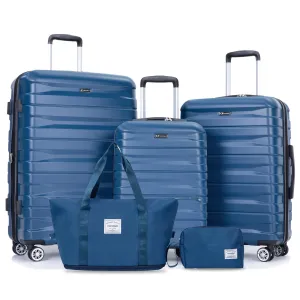 5PCS PC Luggage Set with TSA Lock