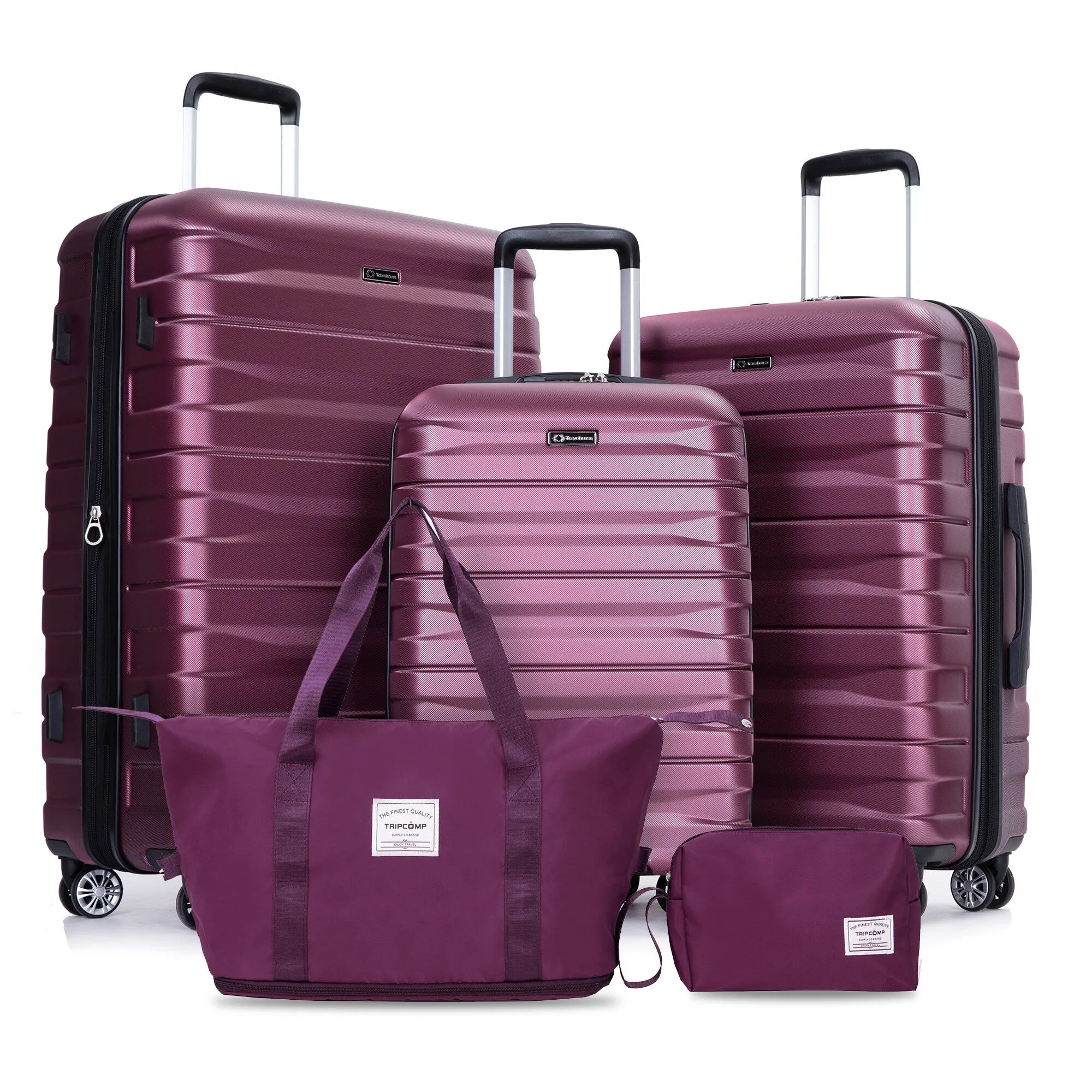 5PCS PC Luggage Set with TSA Lock