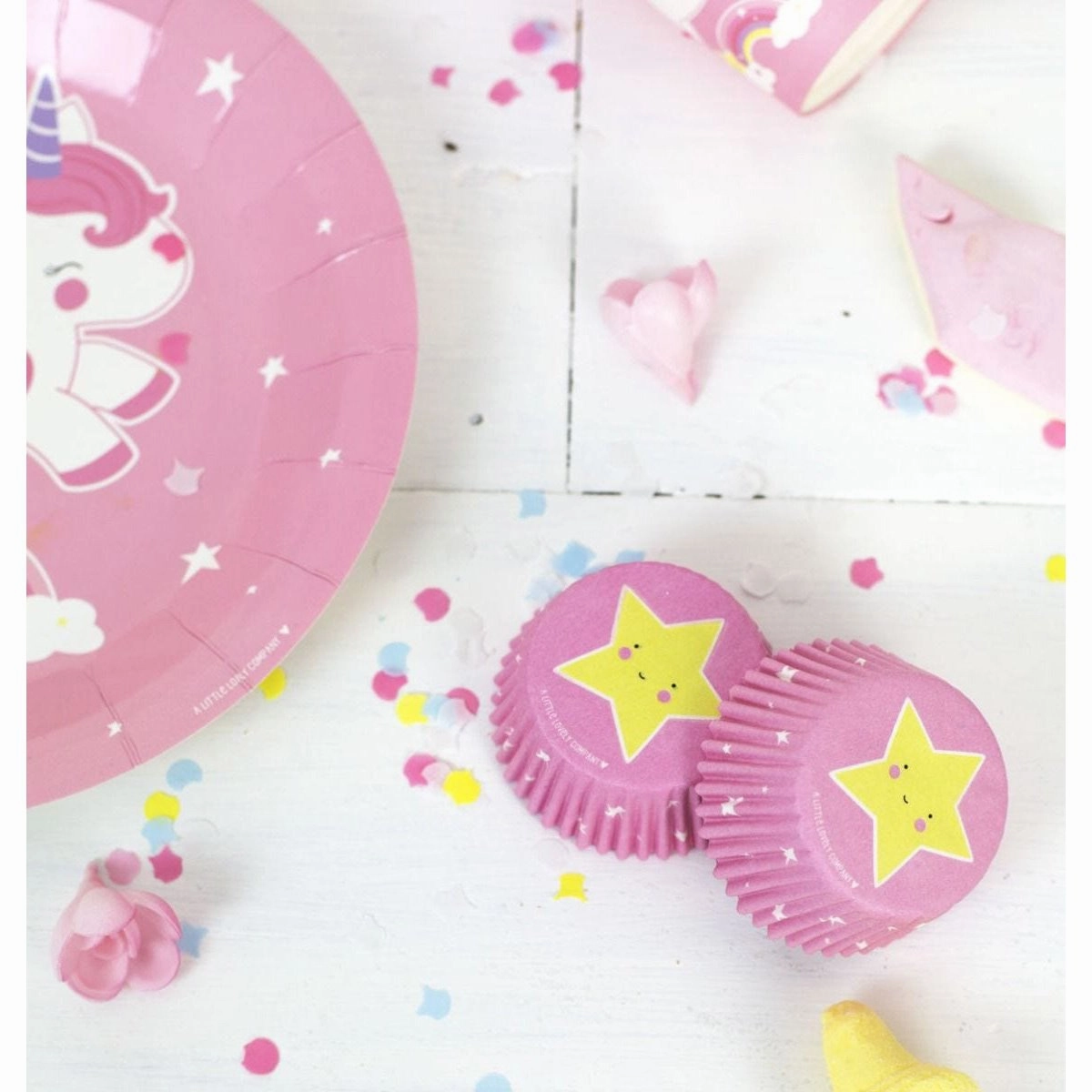 A Little Lovely Company Cupcake Cases Unicorn