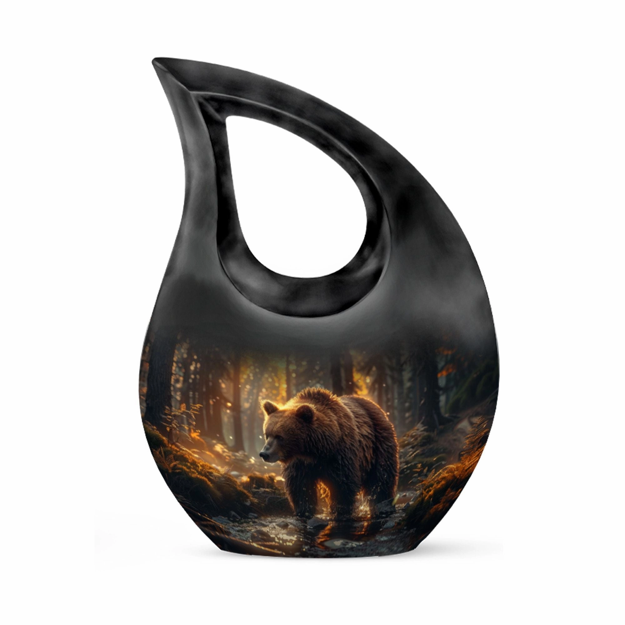 Bear Urn, Extra Large Cremation Urn For Human Ashes