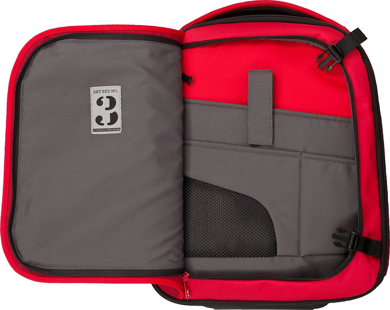 Crumpler The Dry Red No. 3 Two-Wheeled Carry-On Bag