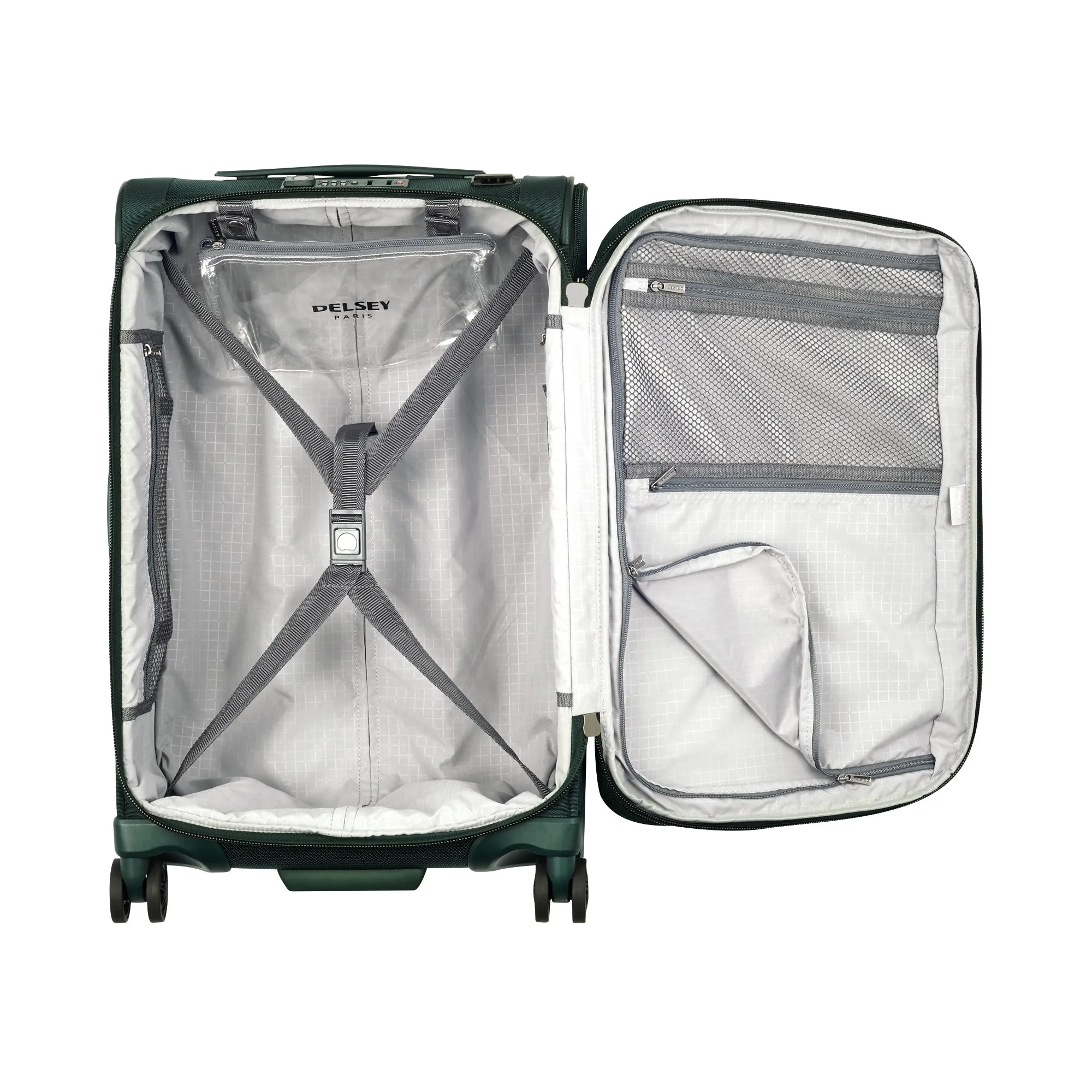 DELSEY Paris Pilot 4.0 Carry-On 4-Wheel Carry-On Luggage