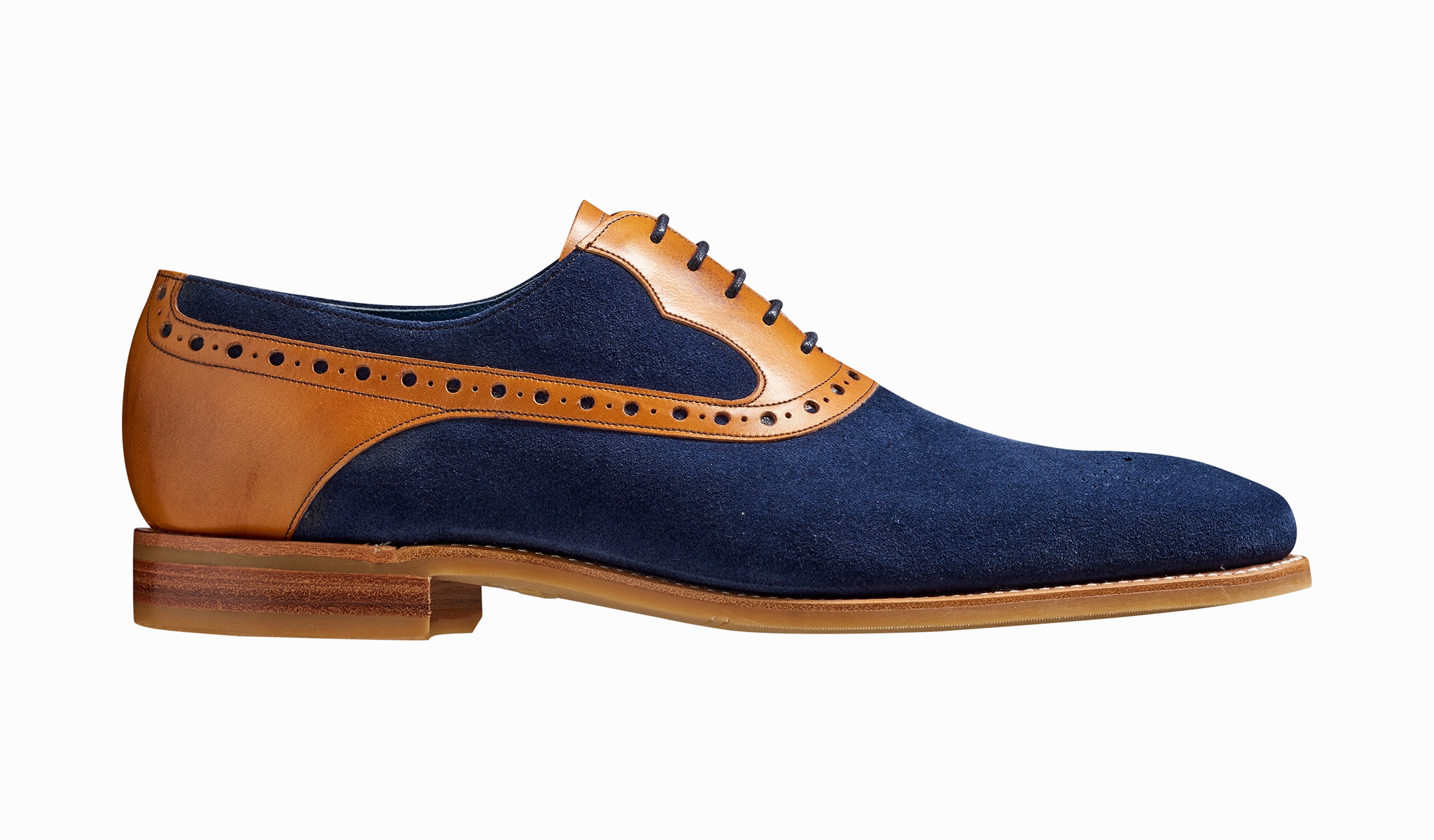 Elliot - Navy Suede / Cedar Calf