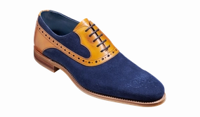 Elliot - Navy Suede / Cedar Calf