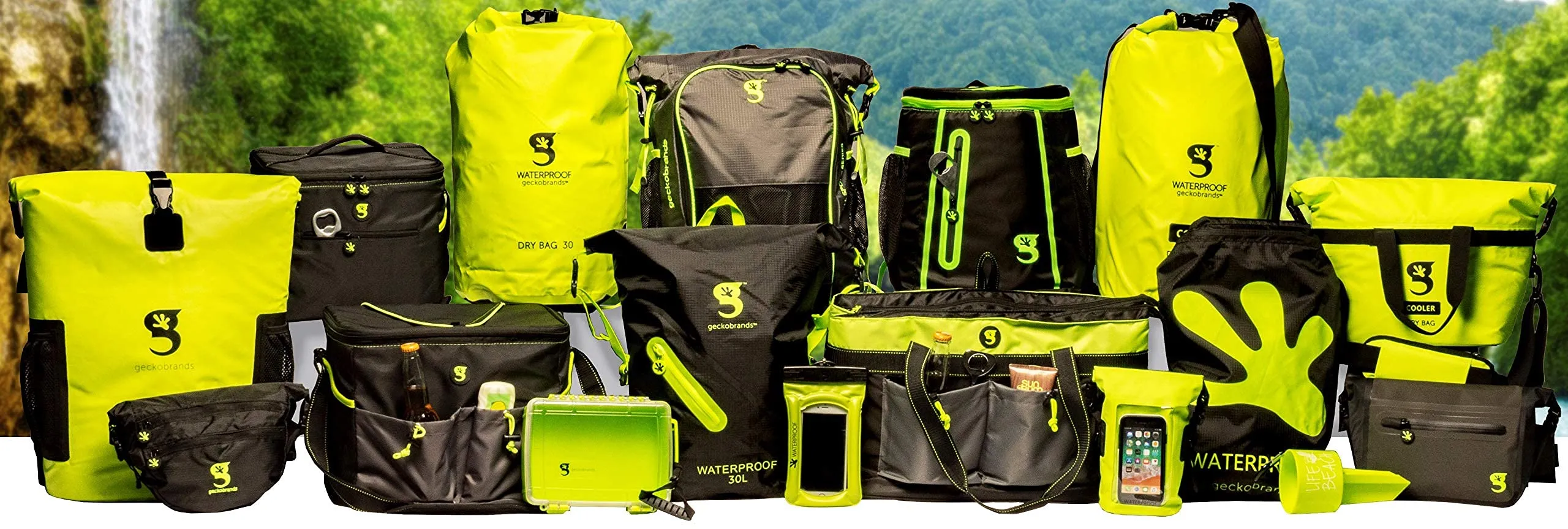 Geckobrands Tarpaulin Dry Bag