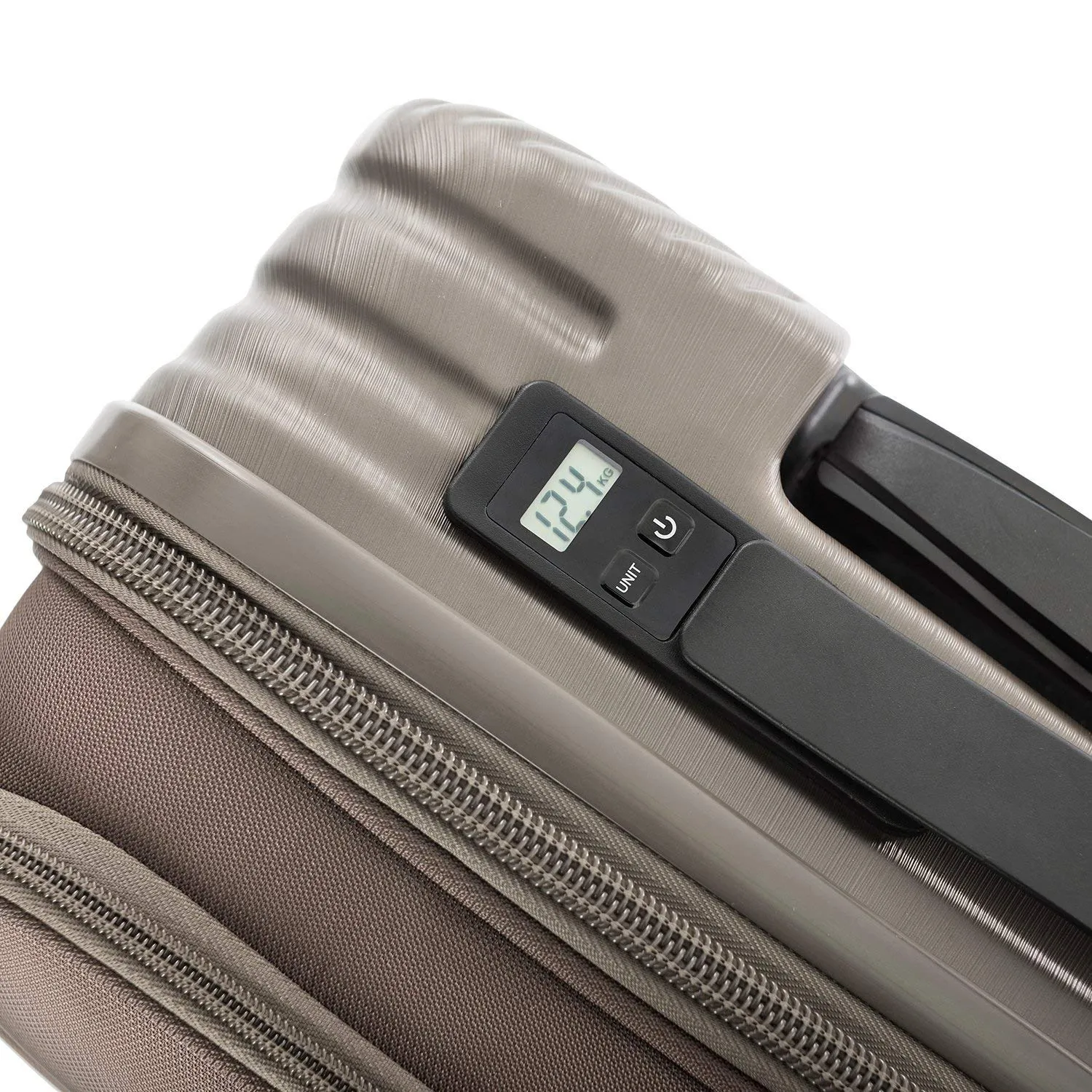 Heys America Charge-a-Weigh 21" 4-Wheel Carry-On Luggage