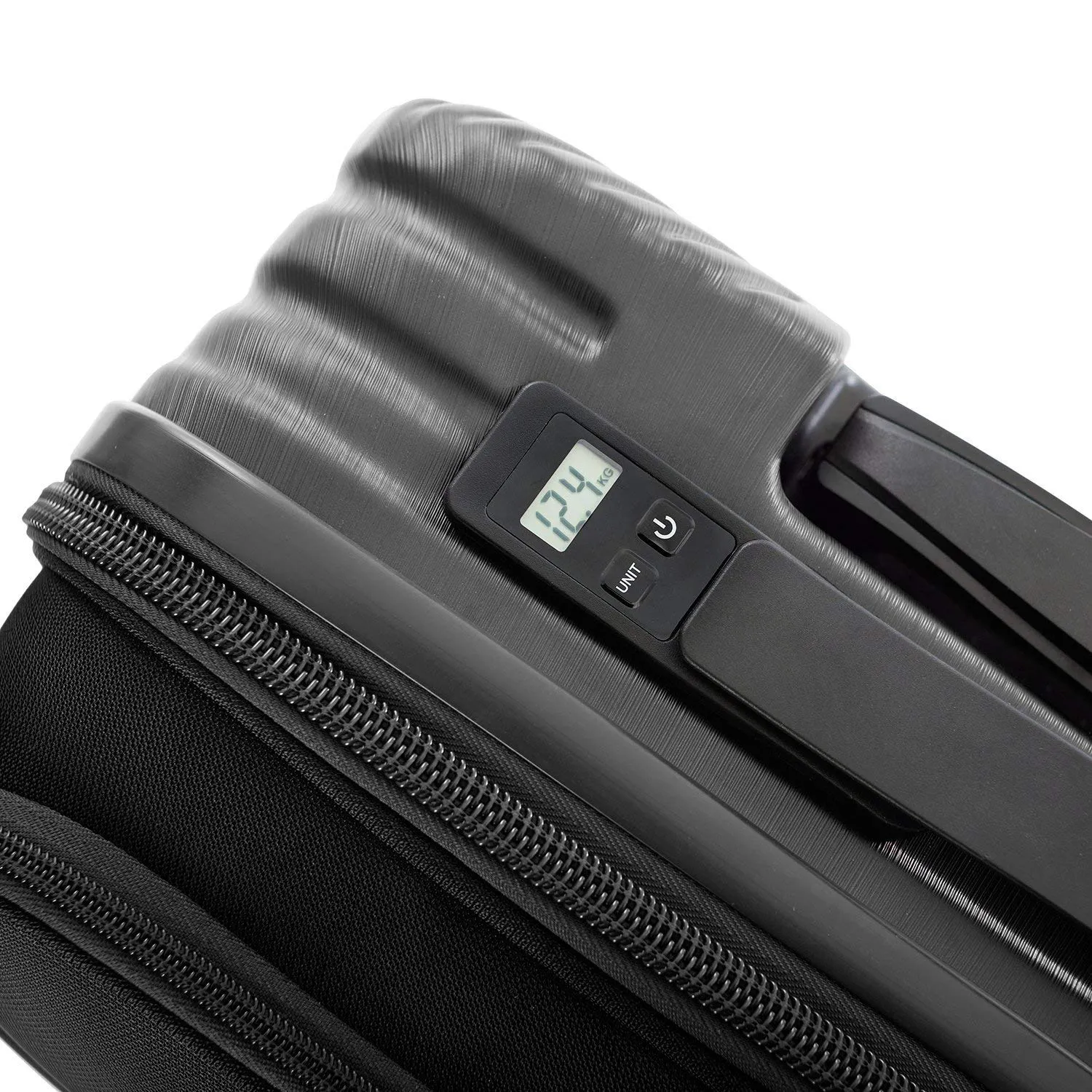 Heys America Charge-a-Weigh 21" 4-Wheel Carry-On Luggage
