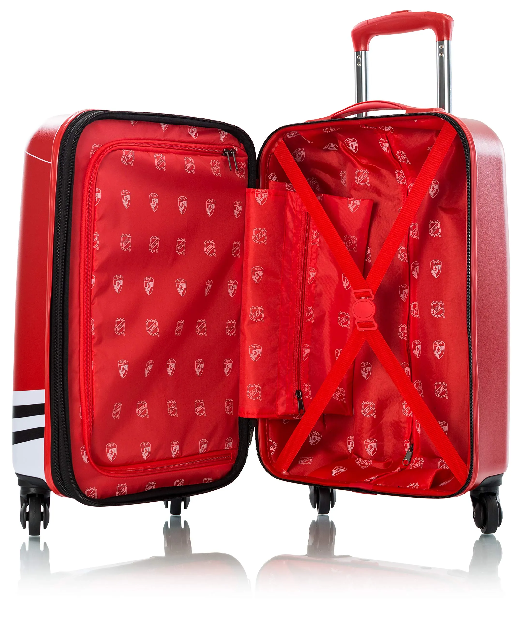 Heys America NHL Officially Licensed 21" 4-Wheel Carry-On Luggage