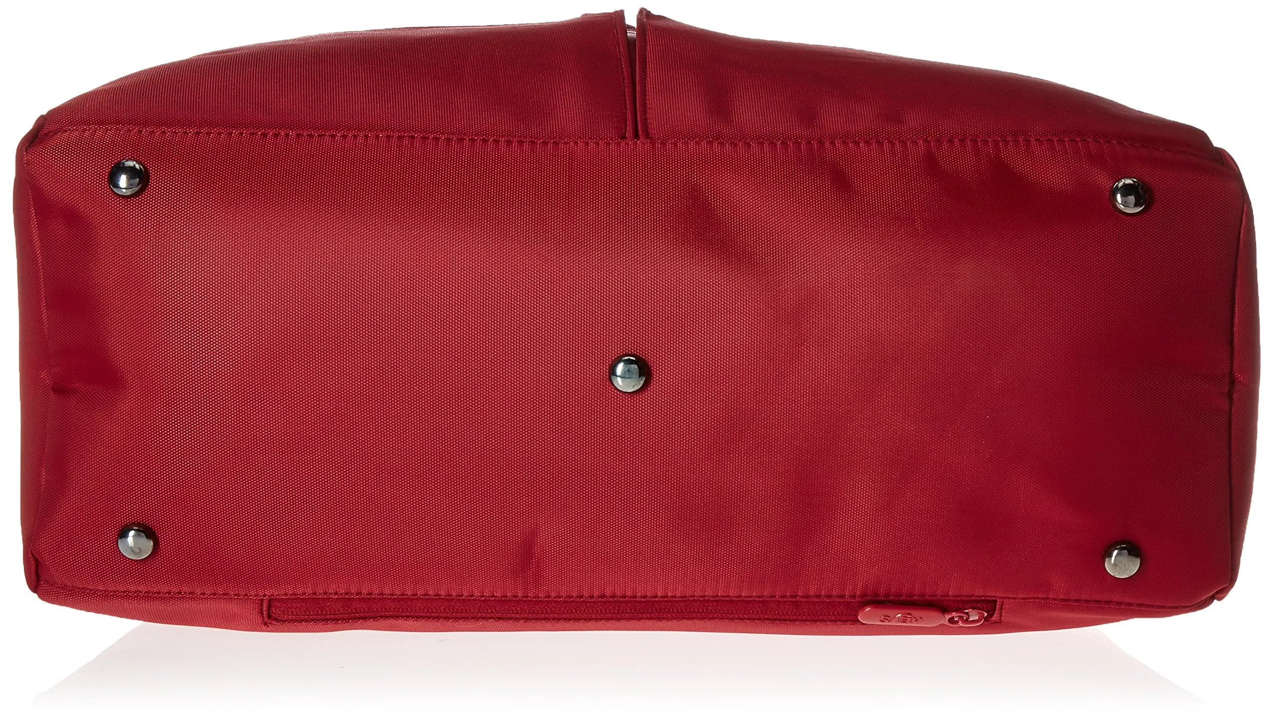 Heys America Unisex Hilite Multi-Zip Boarding Duffel with RFID Red Duffel Bag