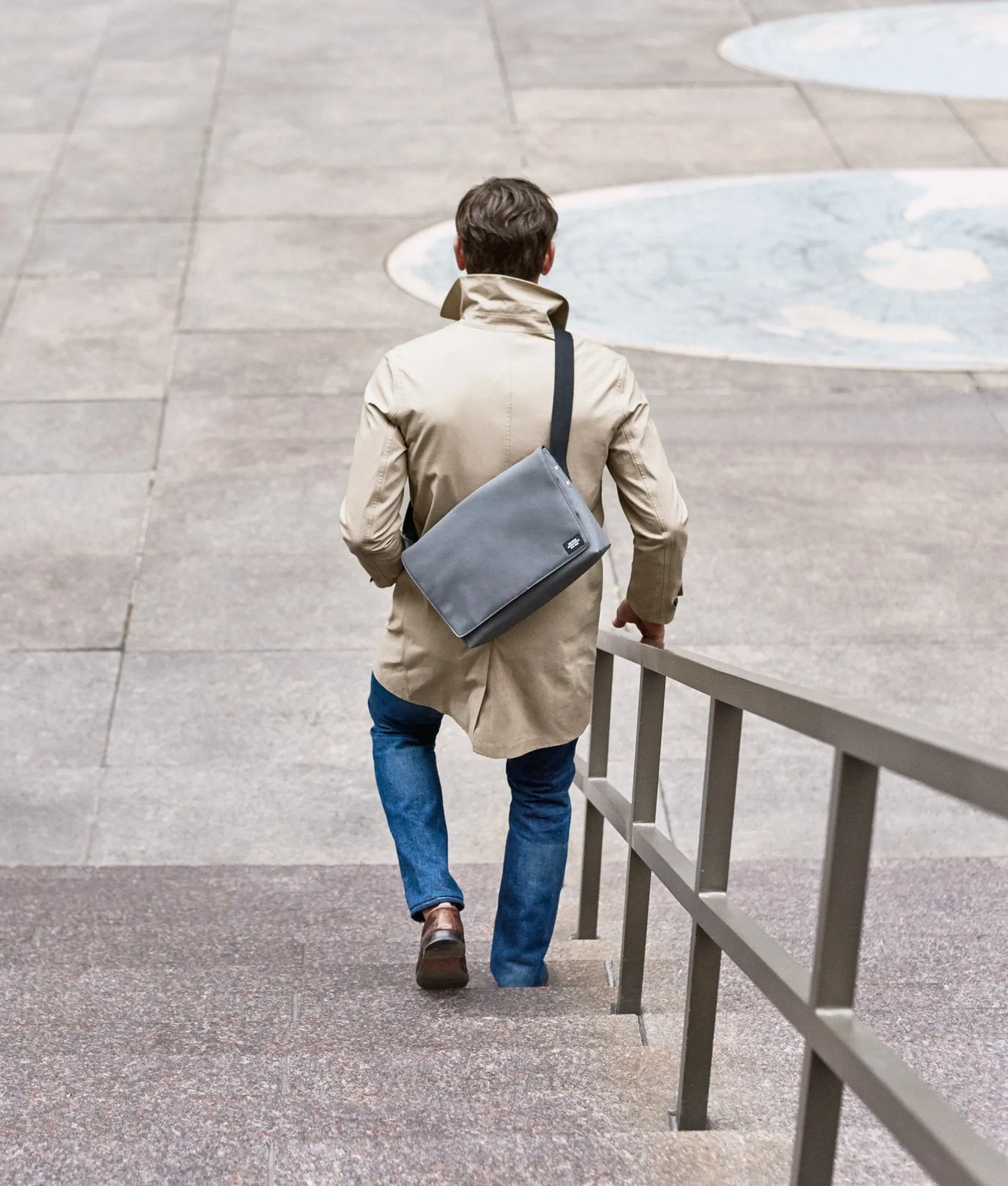 Jack Spade Commuter Nylon Site Messenger