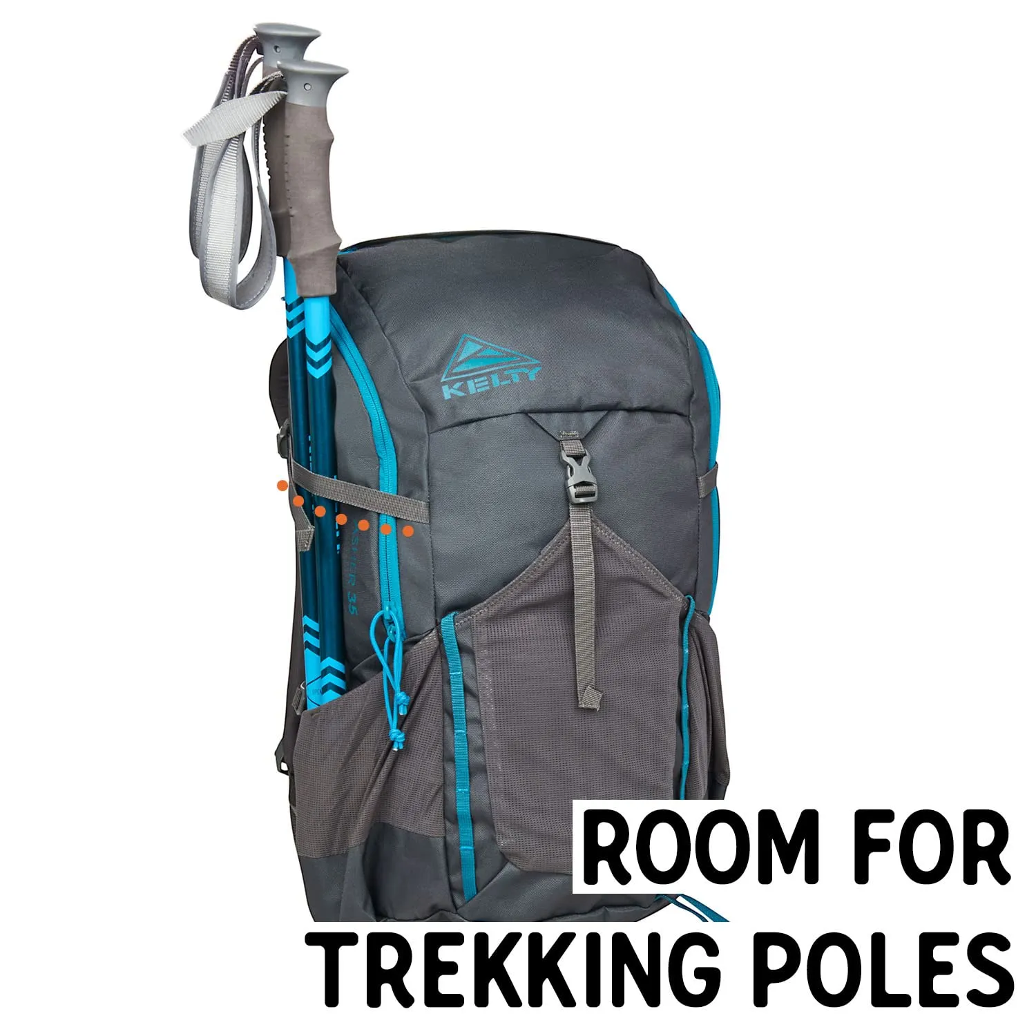 Kelty Asher Day Hiking Pack, 35L