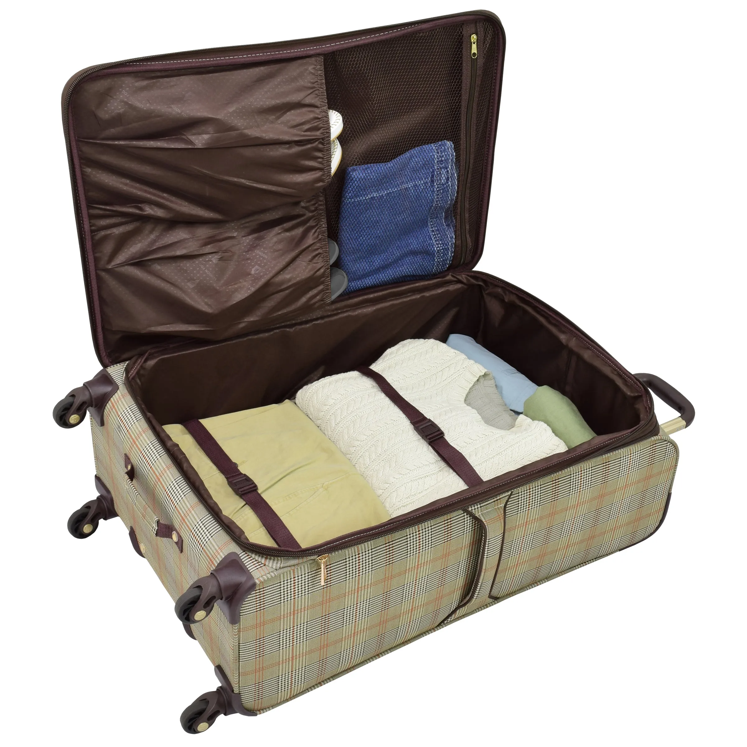 London Fog Knightsbridge 29" 4-Wheel Large Luggage
