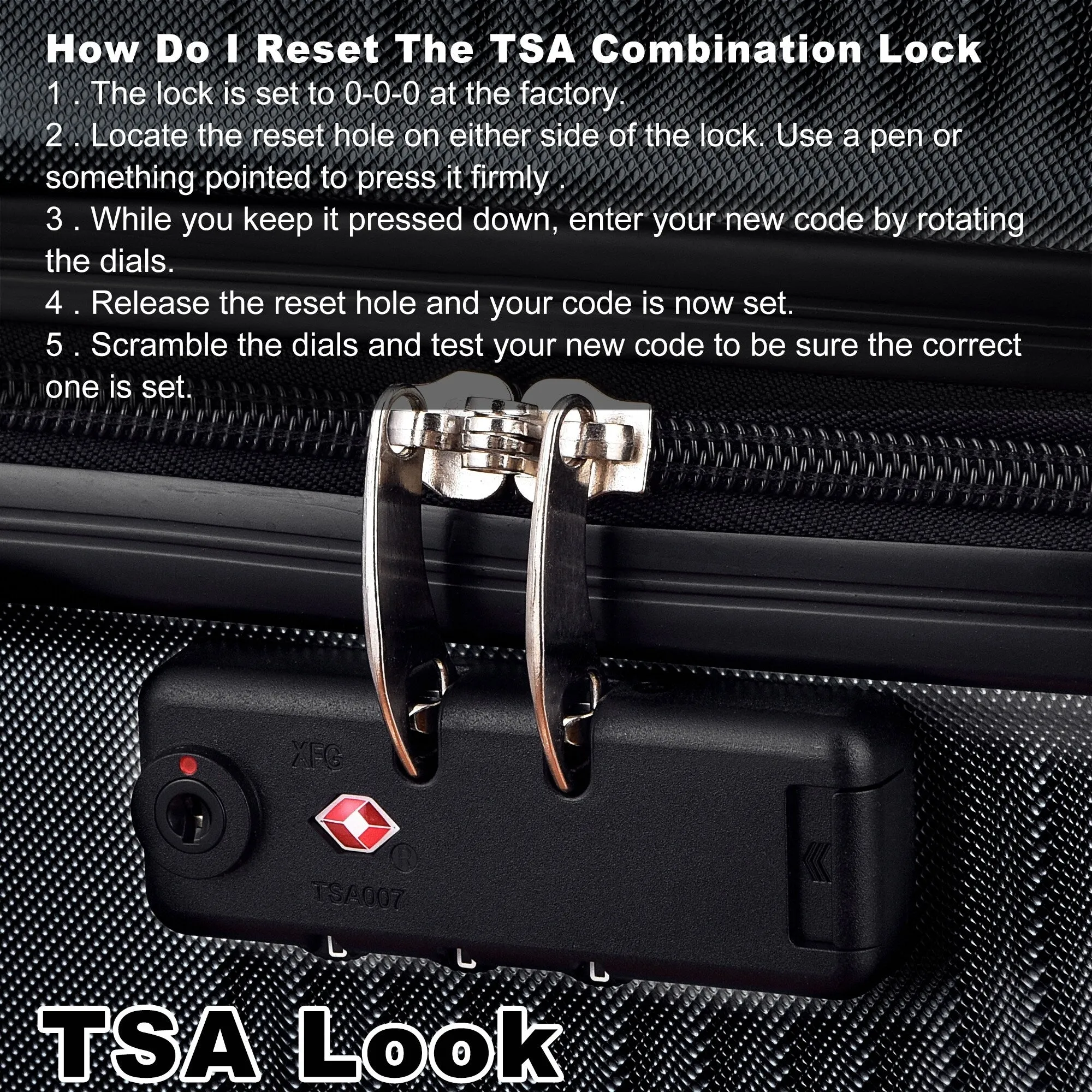 Luggage Sets Expandable ABS Suitcase Double Wheels TSA Lock, 3-Piece
