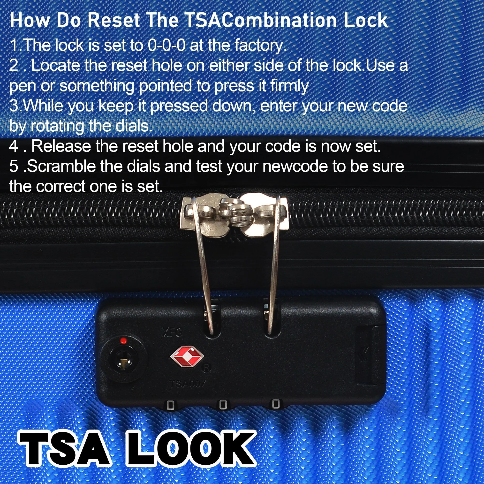 Luggage Sets Expandable ABS Suitcase Double Wheels TSA Lock, 3-Piece
