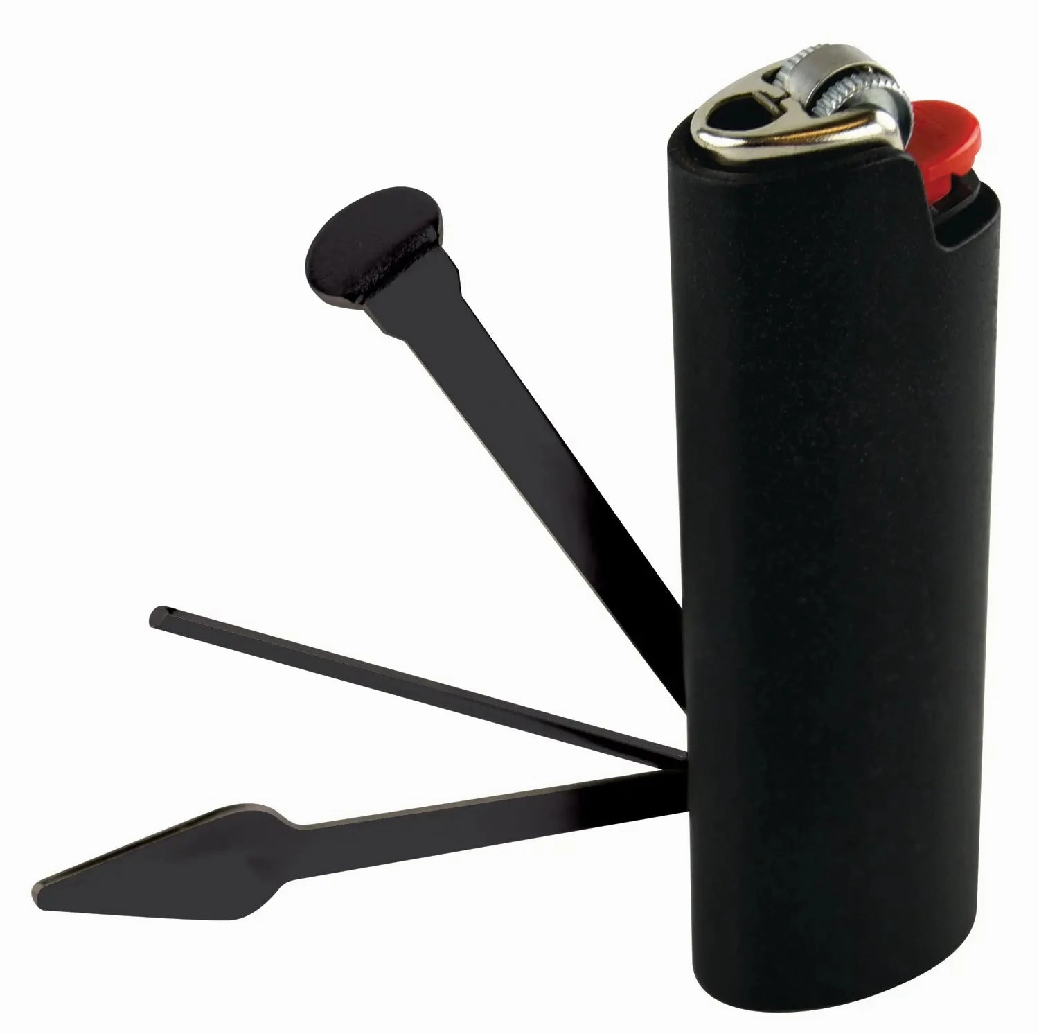 Metal Lighter Case with Tools - 6 Pieces Per Retail Ready Display 22030