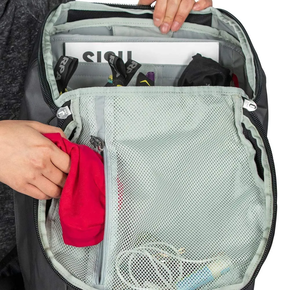 Osprey Packs Packs Transporter Zip Top Laptop Backpack (Black)