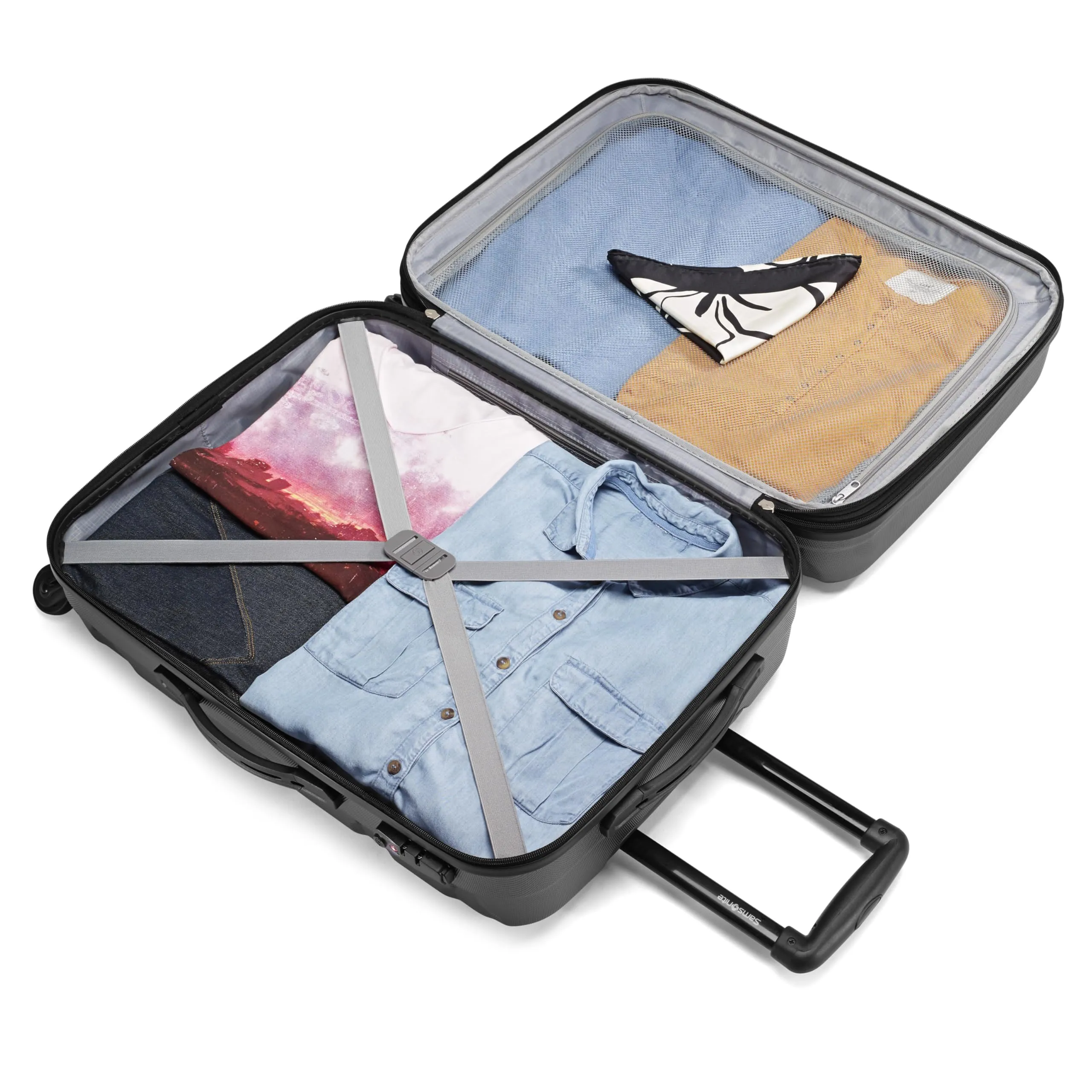 Samsonite Omni PC 2 Piece Set (20"/28") Hardshell 4-Wheel Luggage Sets