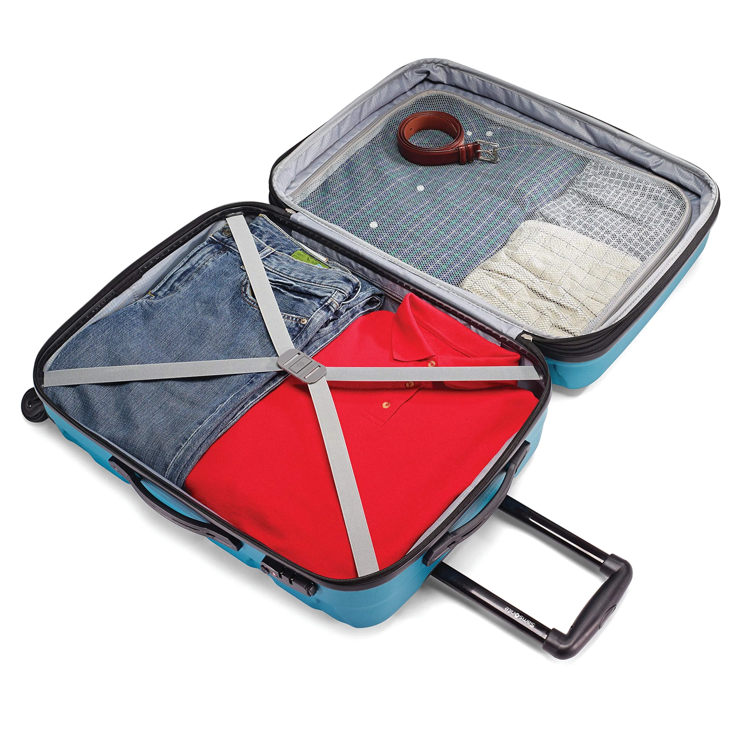 Samsonite Omni PC 2 Piece Set (20"/28") Hardshell 4-Wheel Luggage Sets