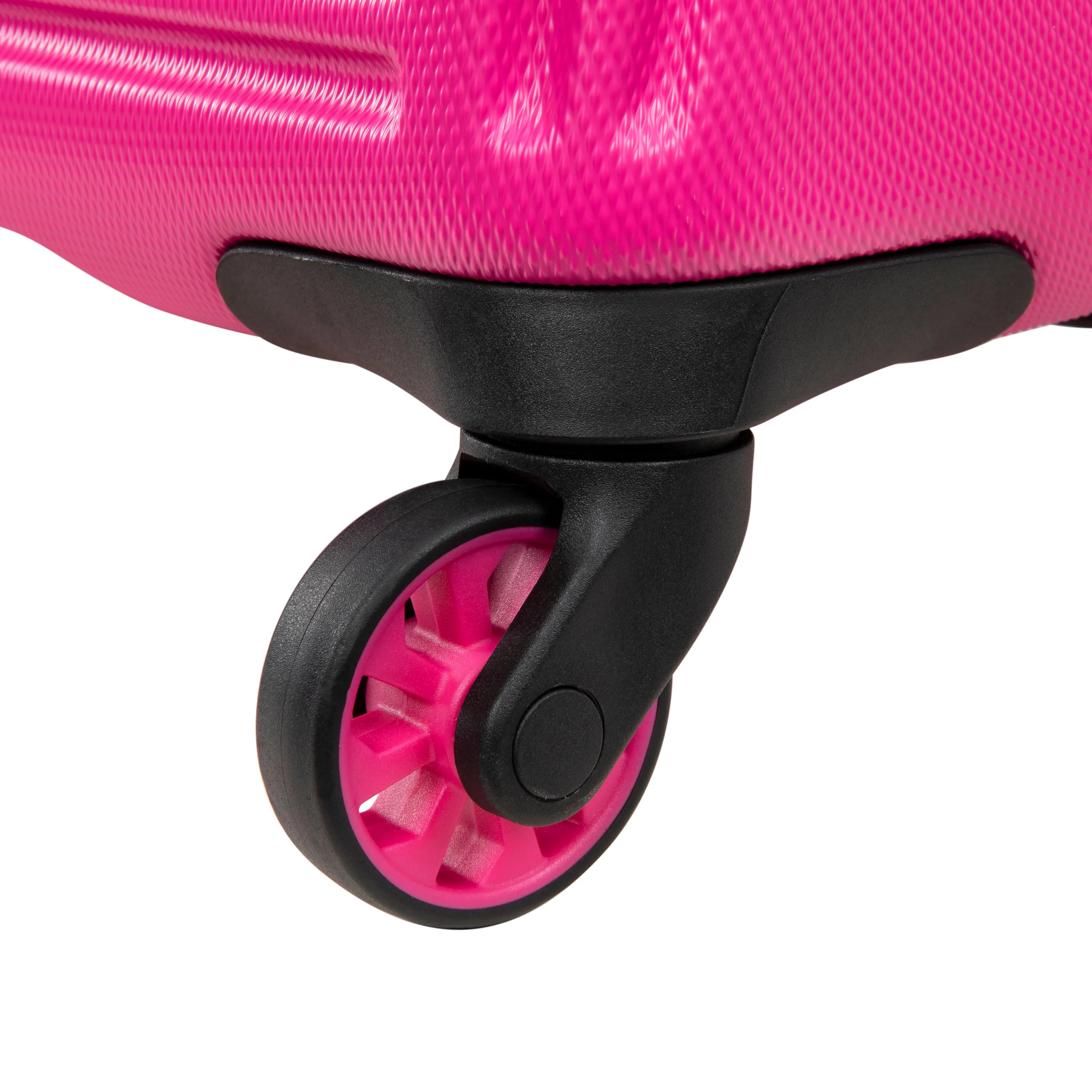 Shutter 27" Hardside Checked 4 Wheel Spinner (Pink Yarrow)