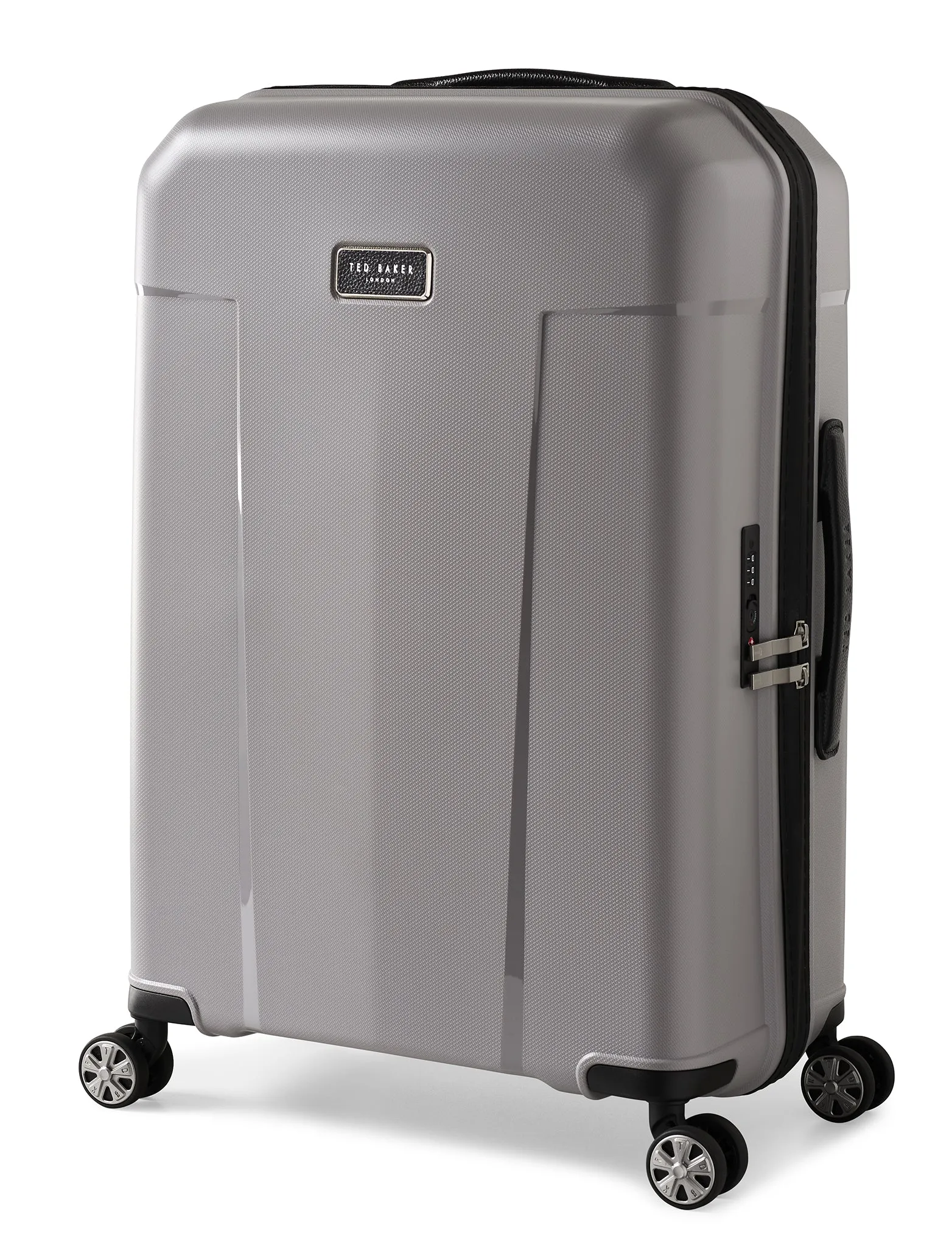 Ted baker Ted Baker Flying Colours Hardside Trolley 4 Wheel Spinner, TSA Lock, Lightweight Suitcase, Men and Women