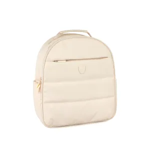 The Puffer Backpack - Ivory