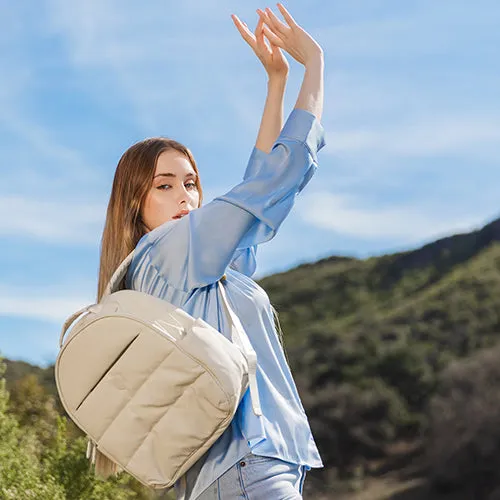 The Puffer Backpack - Lavender