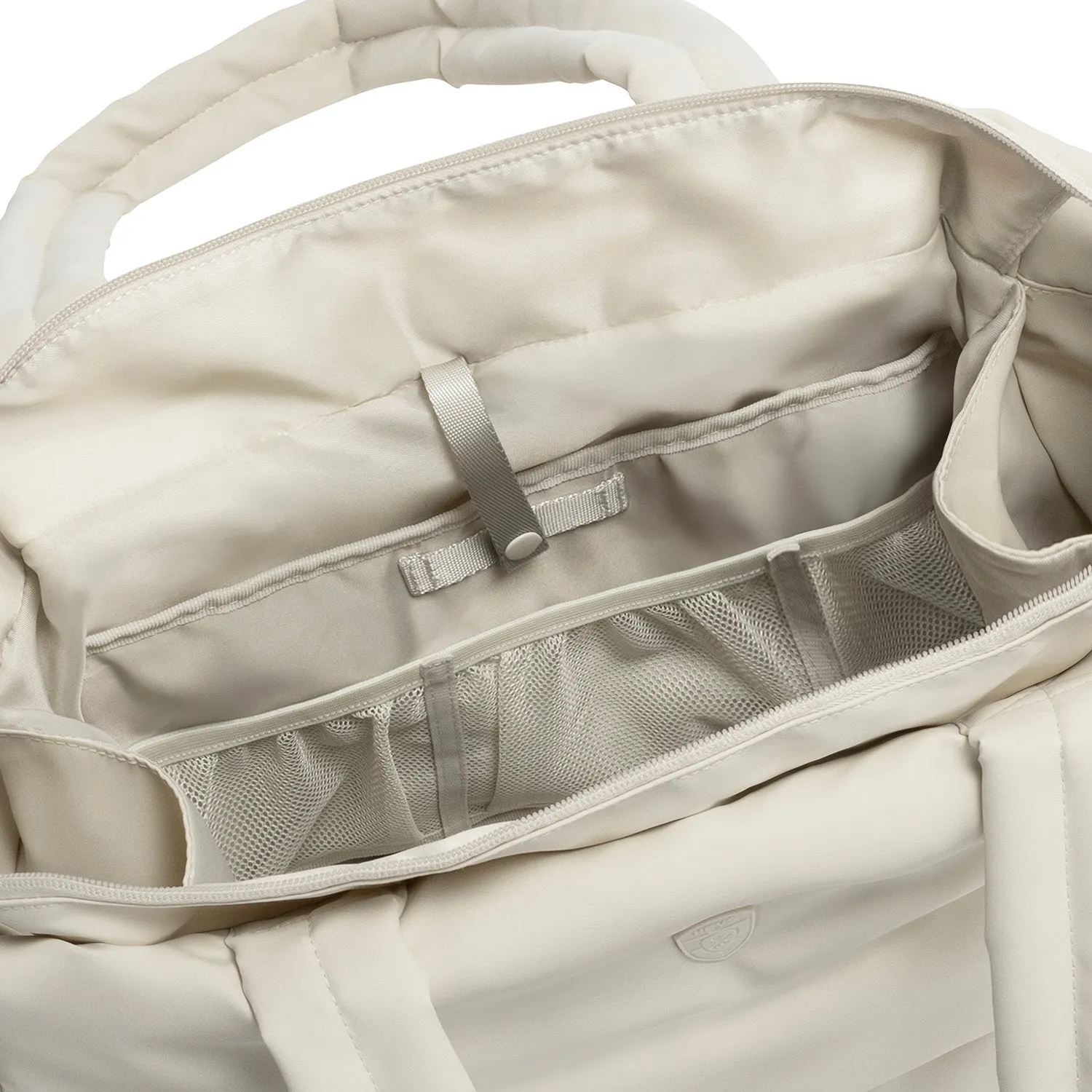 The Puffer Travel Tote - Off White