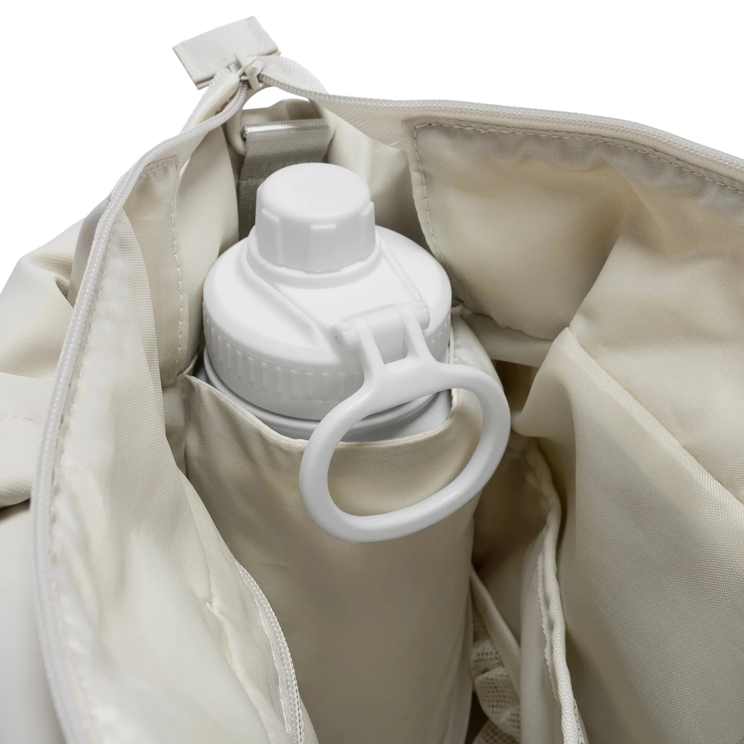The Puffer Travel Tote - Off White