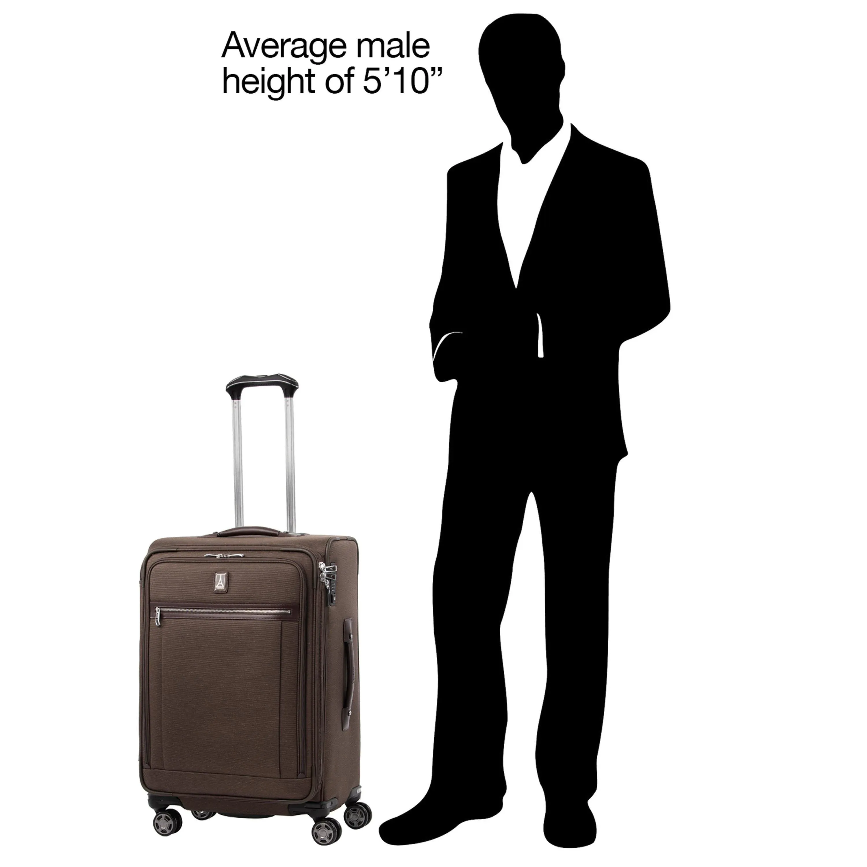 TravelPro Platinum Elite 25" 4-Wheel Medium Luggage