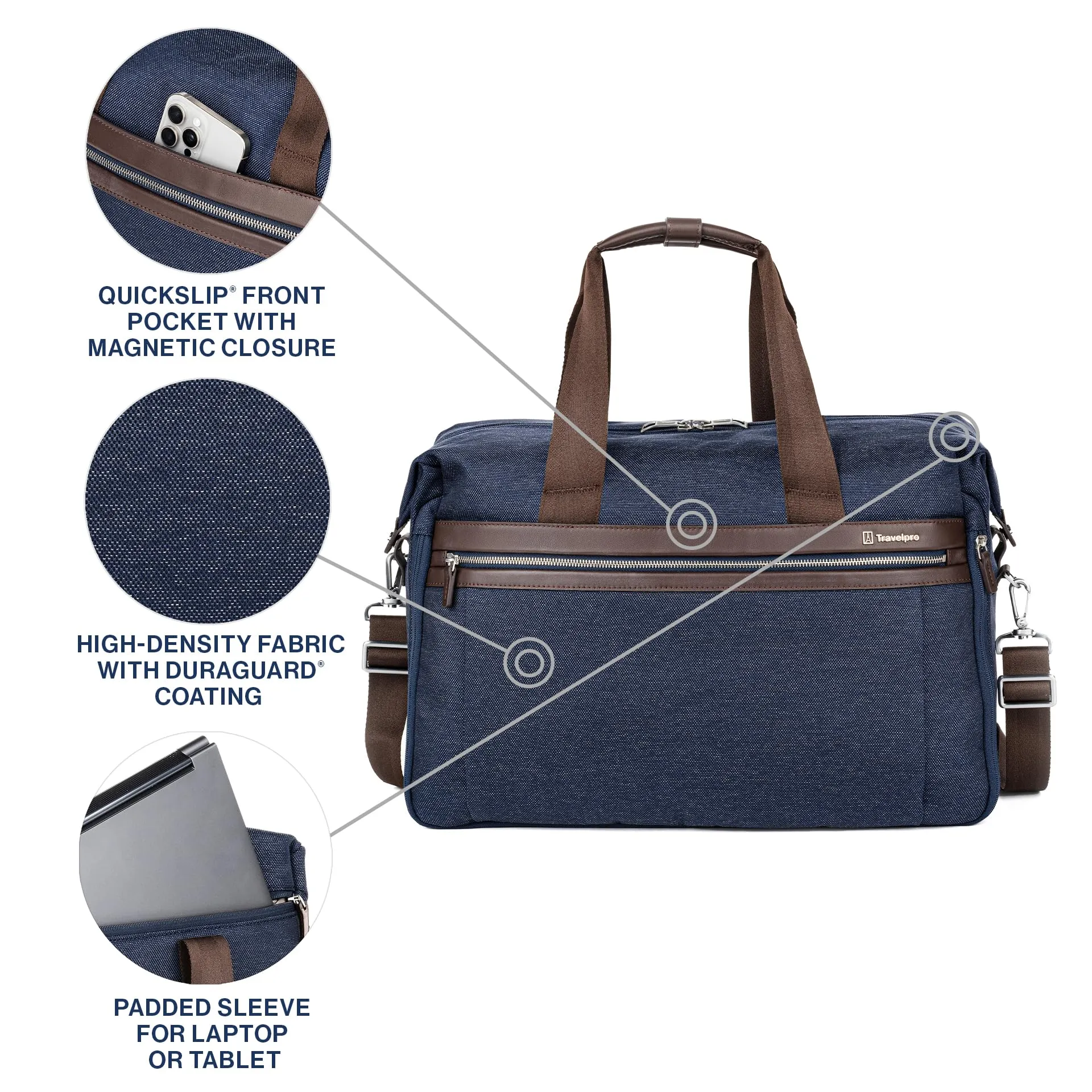 Travelpro Platinum Elite Carry on Soft Travel Duffel Bag (19 Inch)
