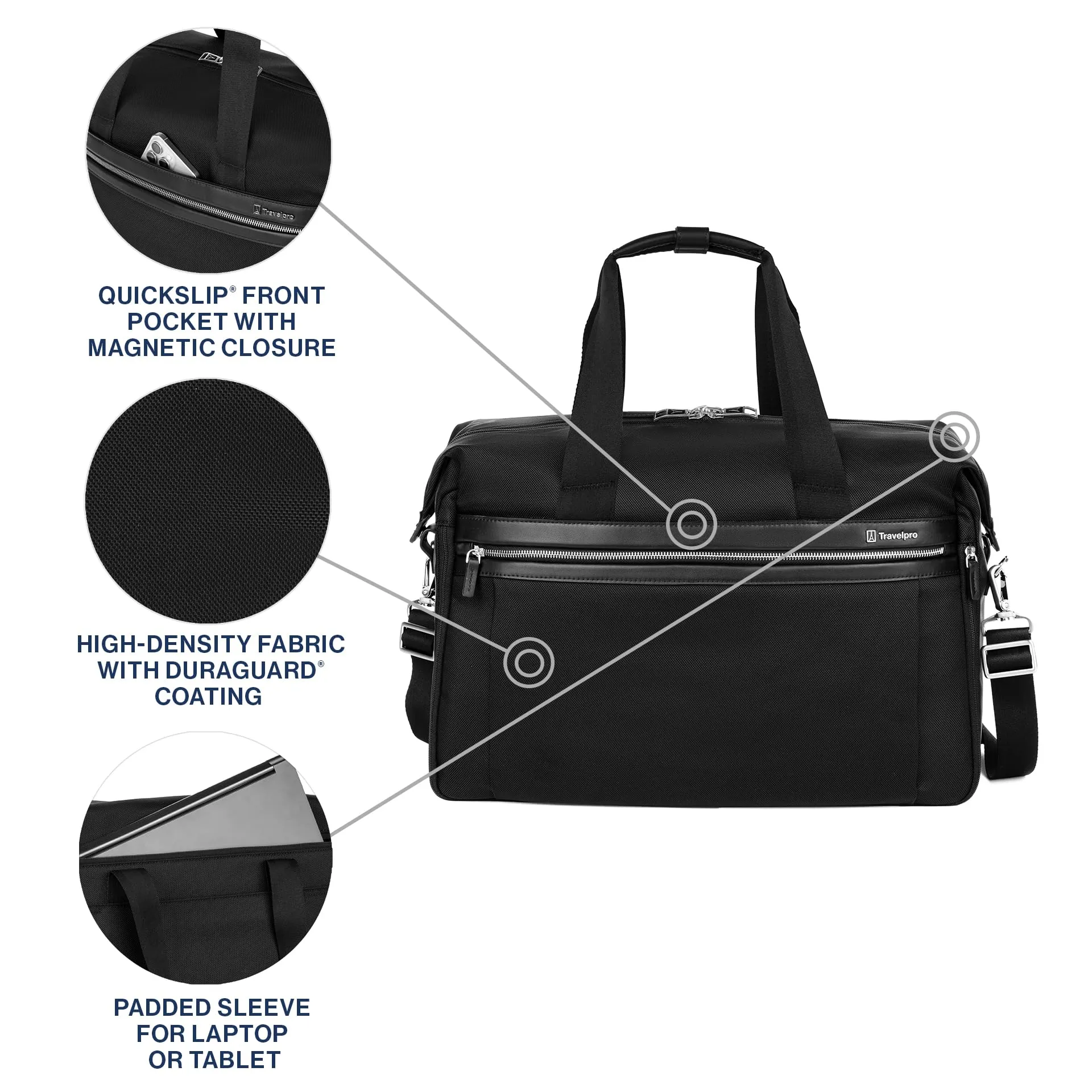 Travelpro Platinum Elite Carry on Soft Travel Duffel Bag (19 Inch)