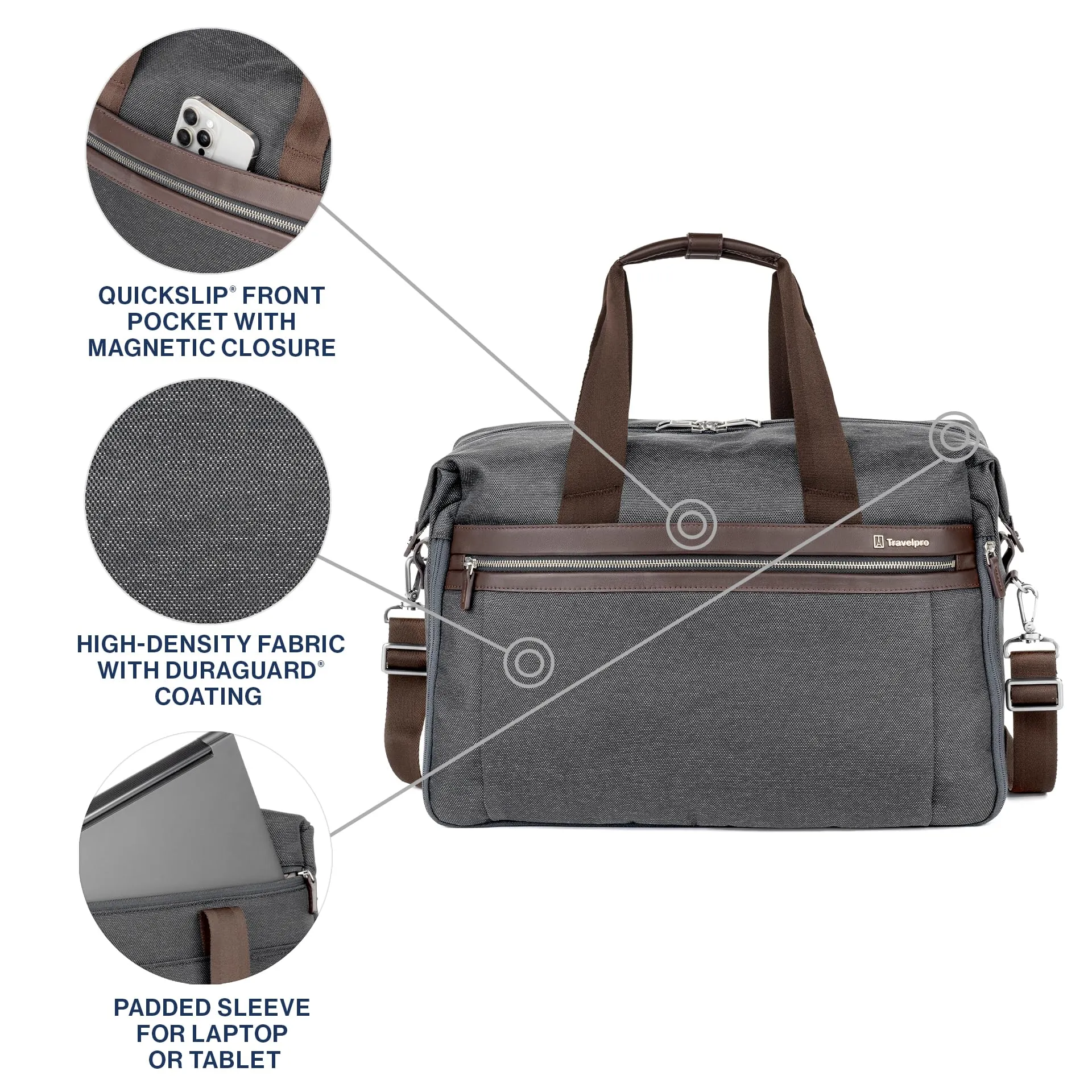 Travelpro Platinum Elite Carry on Soft Travel Duffel Bag (19 Inch)