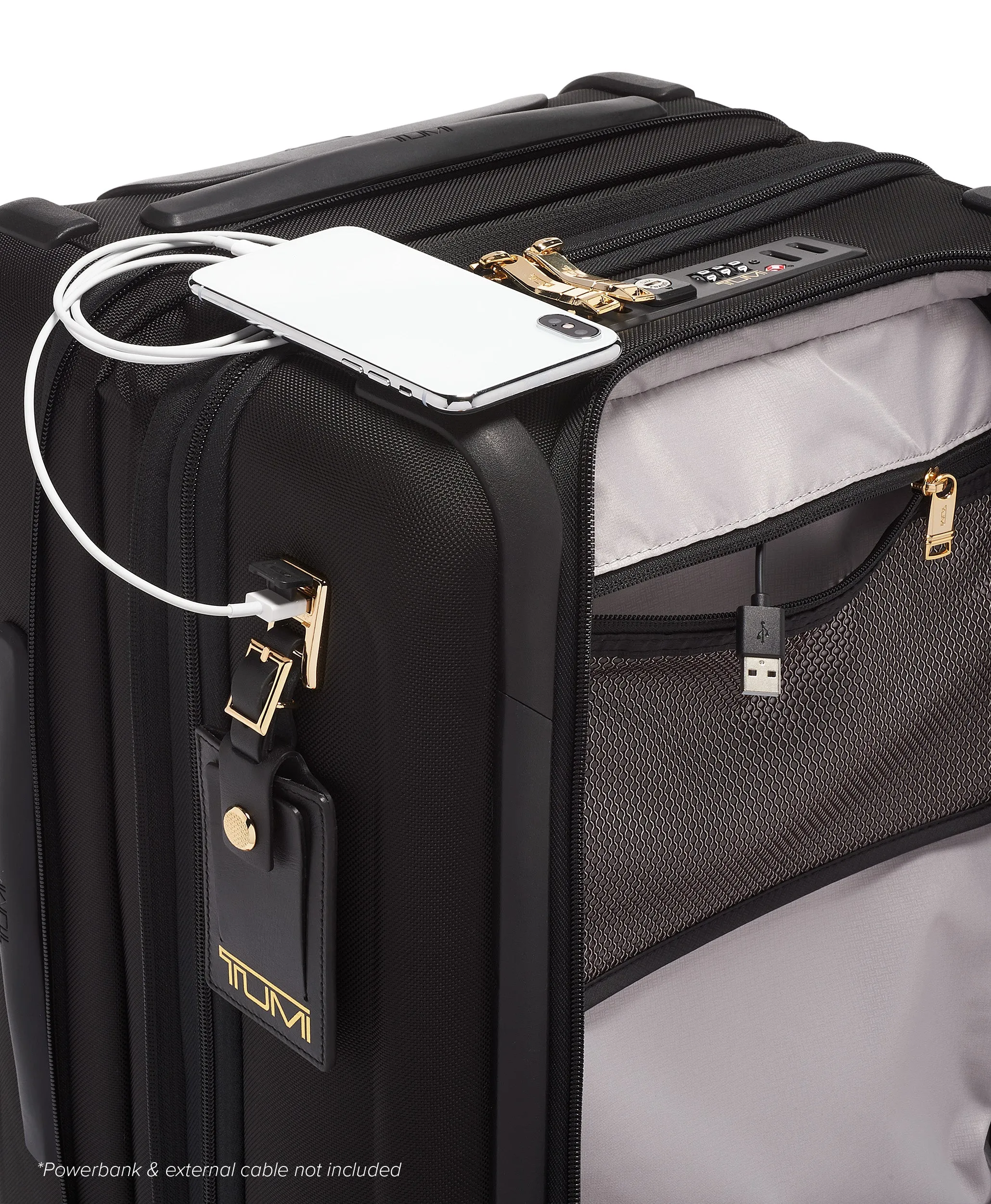 TUMI Alpha 3 International Dual Access 4 Wheel Carry On