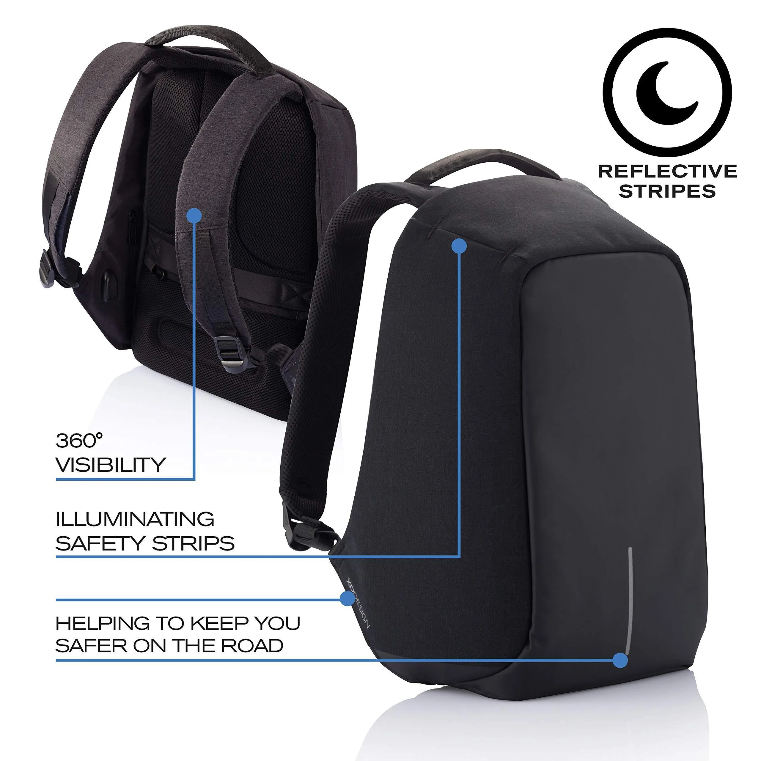 XDDesign Bobby Anti-Theft Laptop Backpack with USB Port