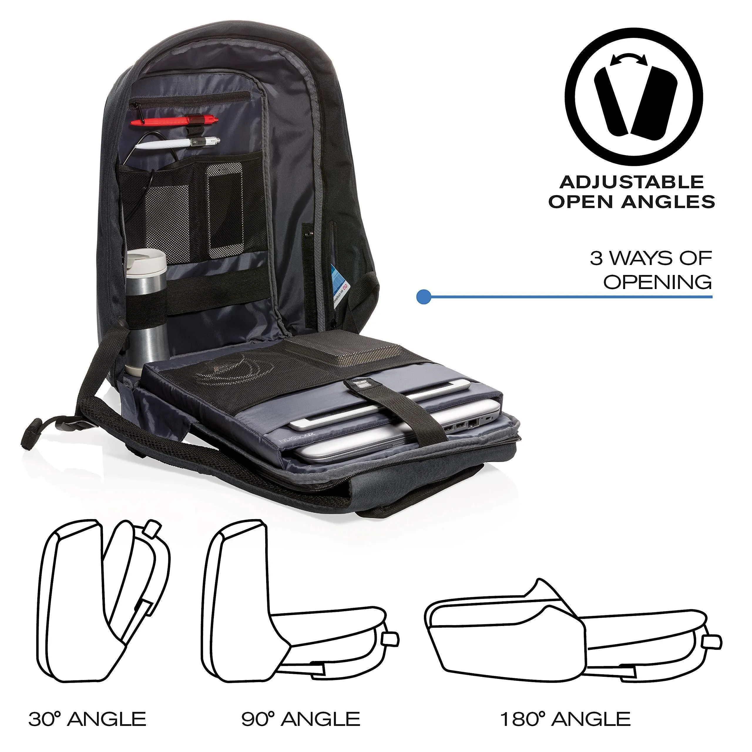 XDDesign Bobby Anti-Theft Laptop Backpack with USB Port